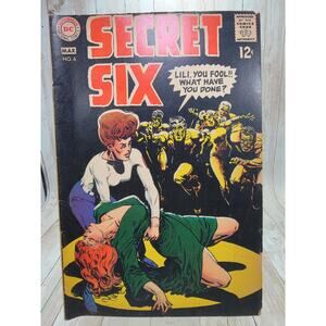 Secret Six #6 - The Victim Is a Killer! (DC, 1969)